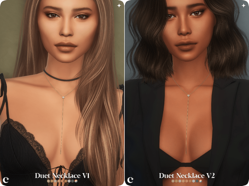 Duet Necklace Set by Christopher067