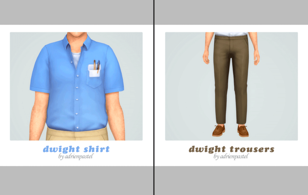 Dwight Shirt & Trousers by Adrienpastel