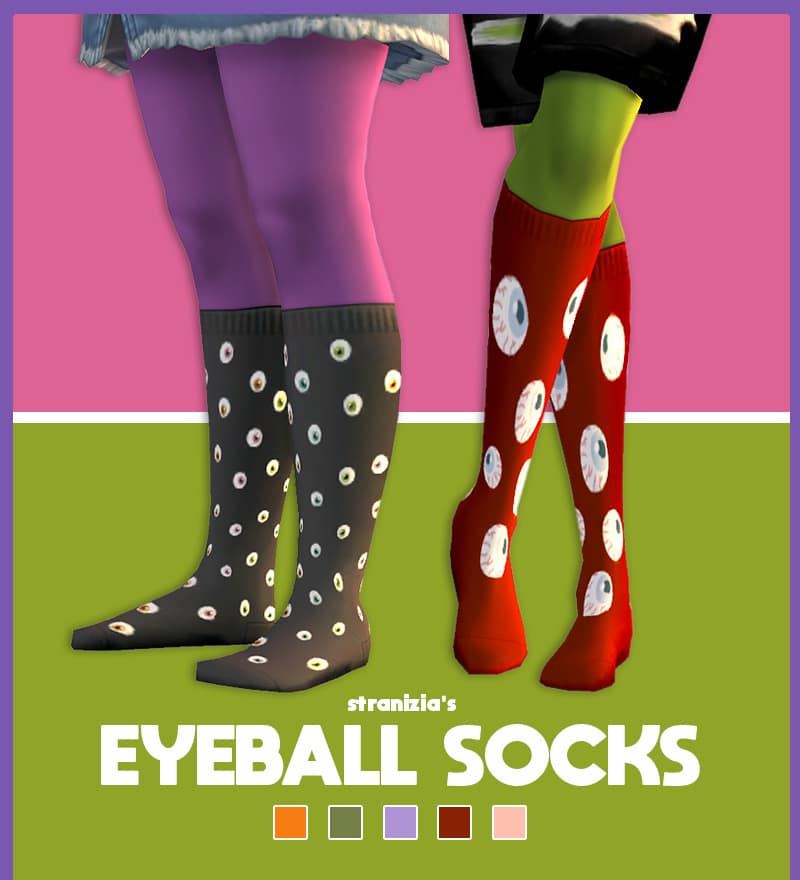 Eyeball Socks by stranizia