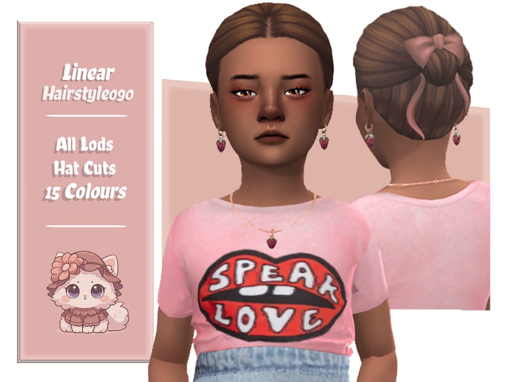 Linear Hairstyle by aarainaroma