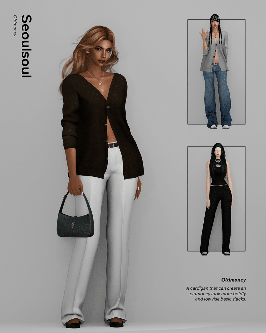 Old Money Set ( Cardigan / Pants ) [Alpha]