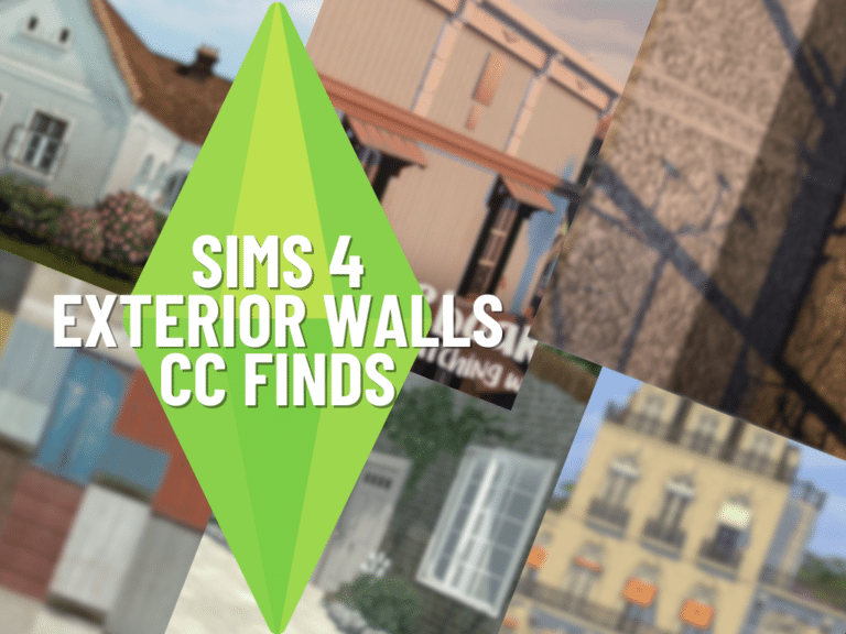 Exterior Walls CC For Home Design You Will Love