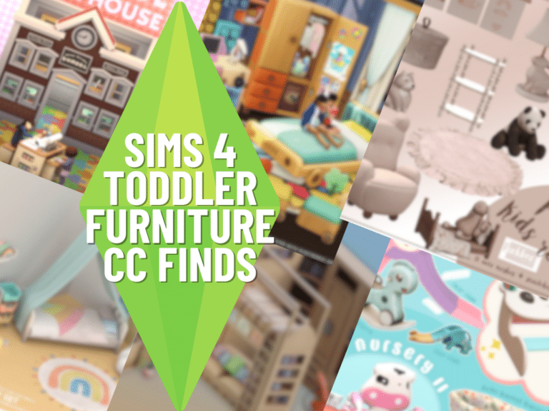 Best Adorable Toddler Furniture CC For The Sims 4
