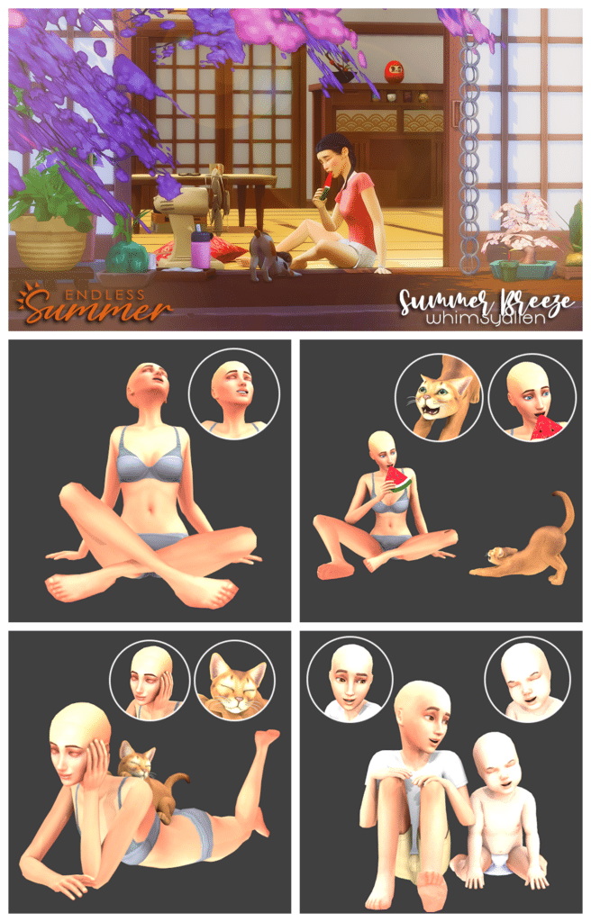 Summer Breeze Pose Pack