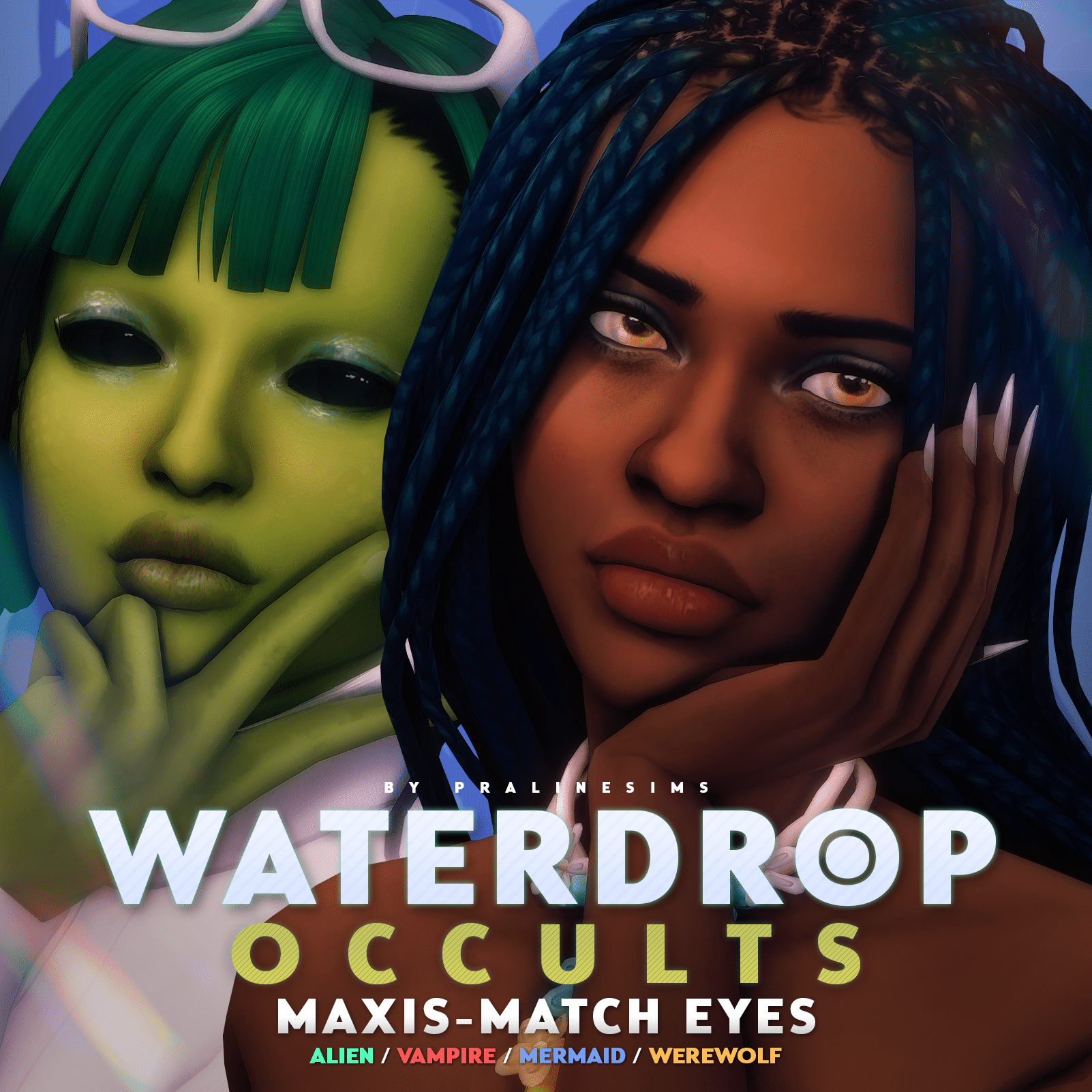 Waterdrop Occults by Pralinesims