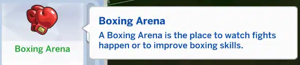 Boxing Arena Lot Trait