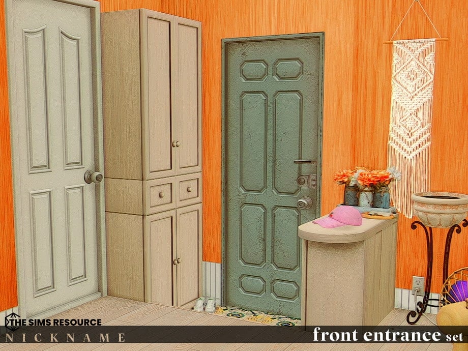 Front Entrance Set by Nickname_sims4