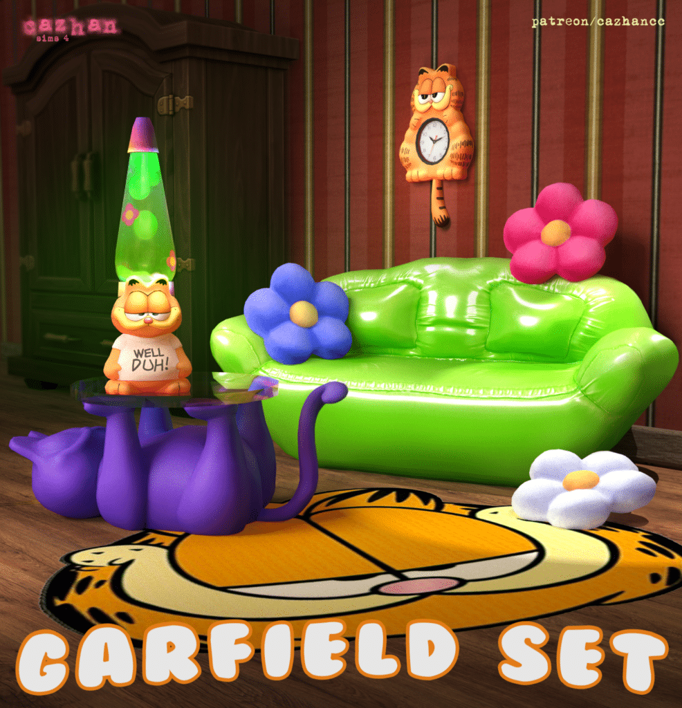 Garfield Set by cazhan