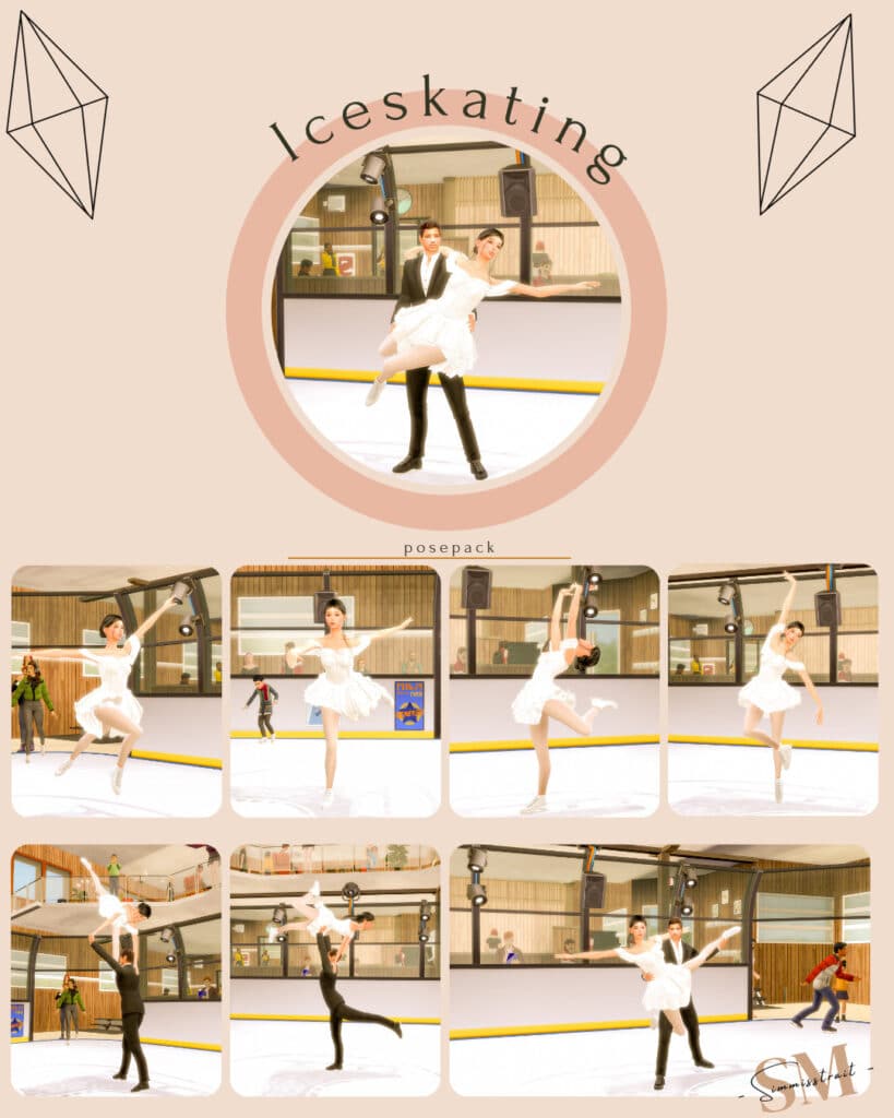 Iceskating Pose Pack by simmisstrait