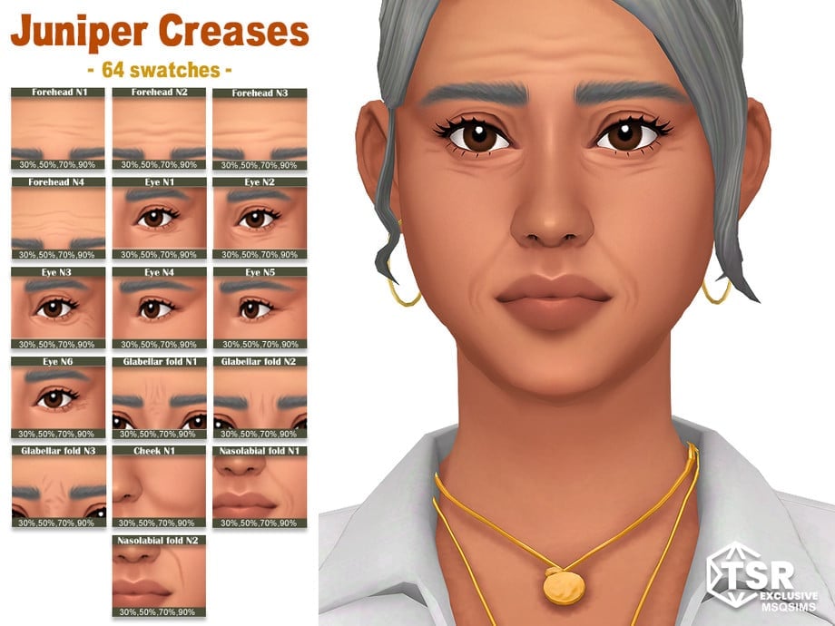 Juniper Creases Set by MSQSIMS