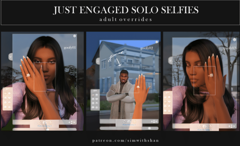 Search Results 46 Just Engaged Solo Selfie Overrides