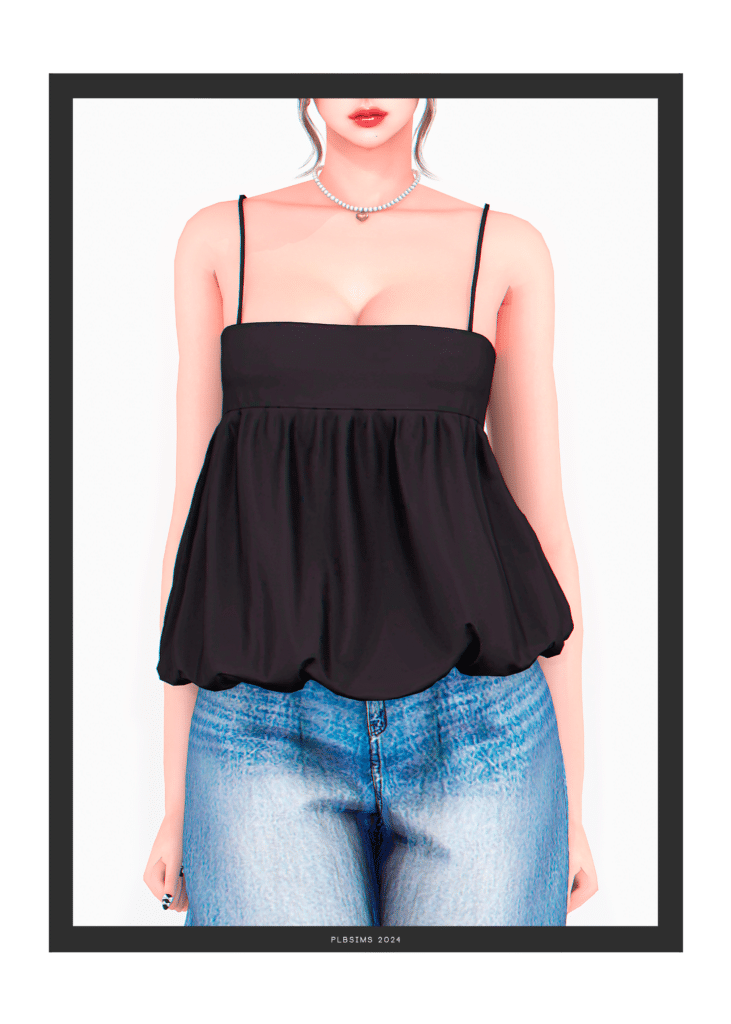 Klaxon Summer Top by plbsims