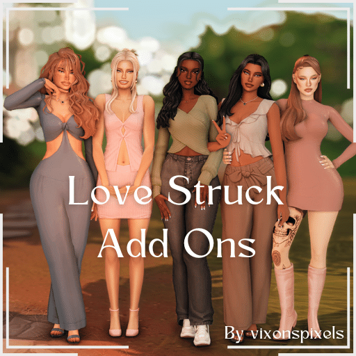 Lovestruck Add Ons by vixonspixels