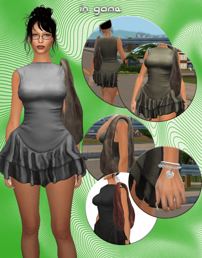 Matter Set ( Dress/ Bag/ Bracelet ) [Alpha]