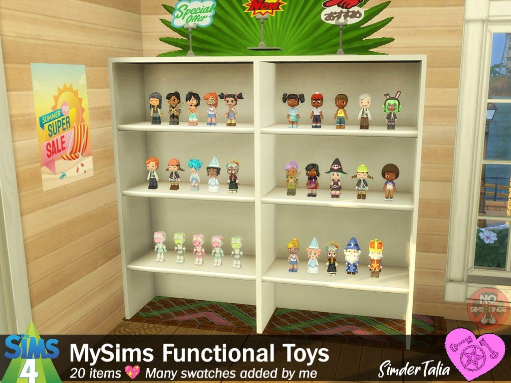 MySims Functional Toys by simdertalia