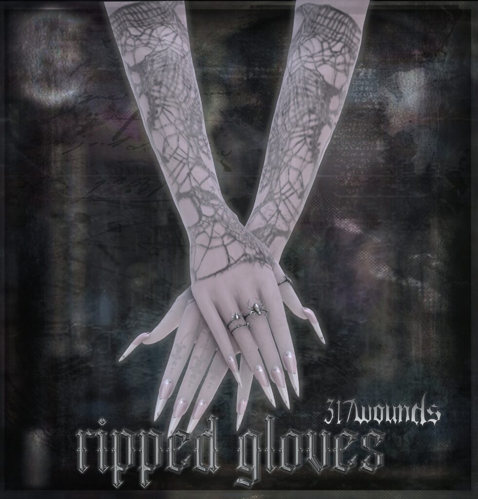 Ripped Gloves by 317wounds