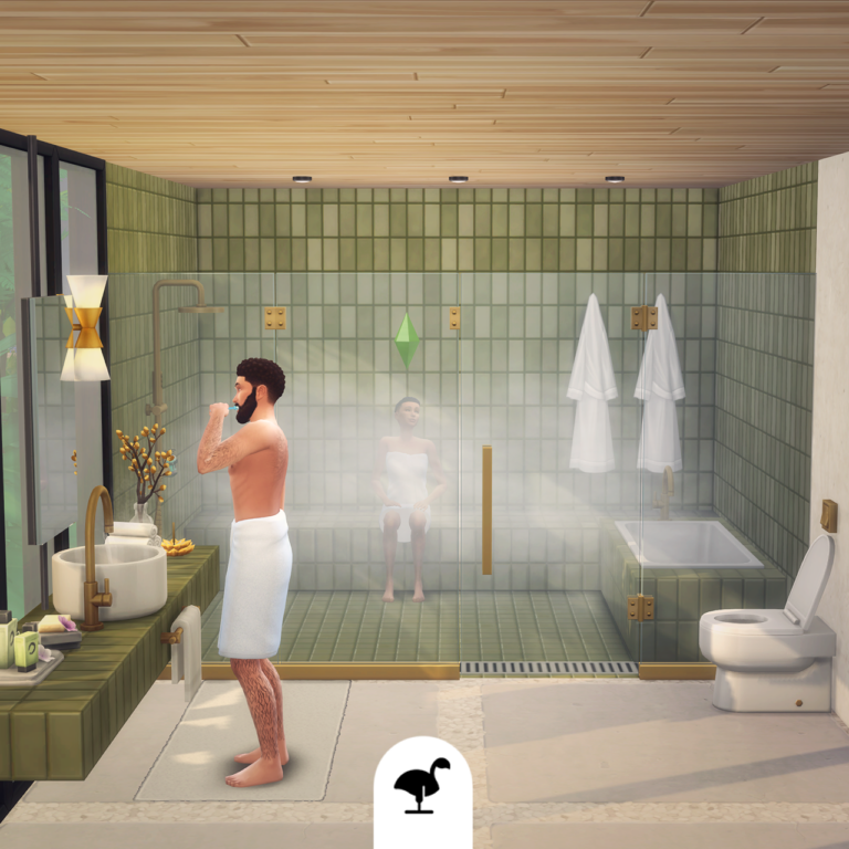 SPAH Bathroom – Tiles ( Toilet/ Sink/ Bathtub/ Shower/ Steamroom/ Mirror/ Coutertop Shelf/ Divider/ Wallpapers/ Floors) [MM]