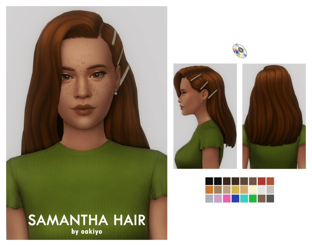 Samantha Hair by oakiyo_