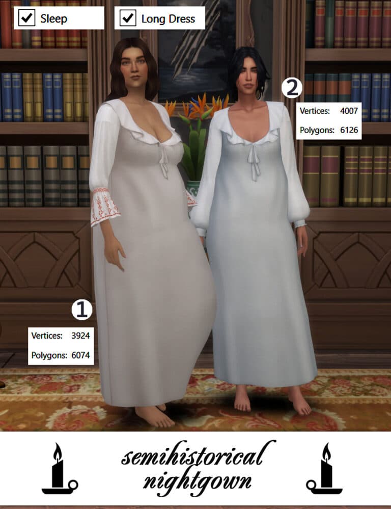 Search Results 9 Semihistorical Nightgown