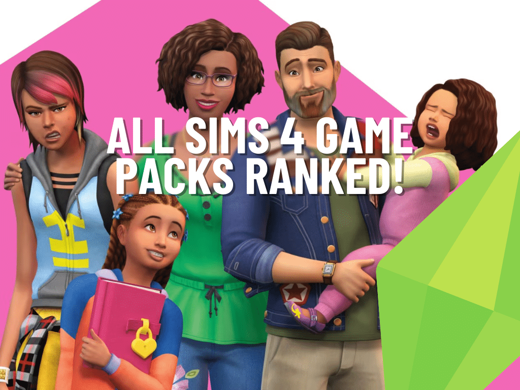 Sims 4 Game Packs Ranked