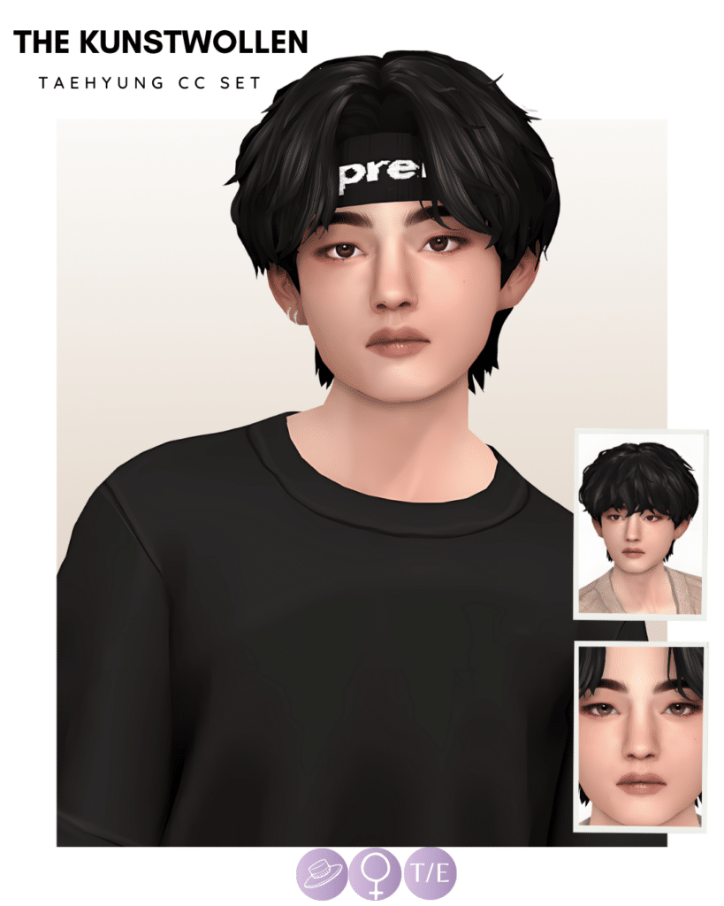 Taehyung CC Set by thekunstwollen