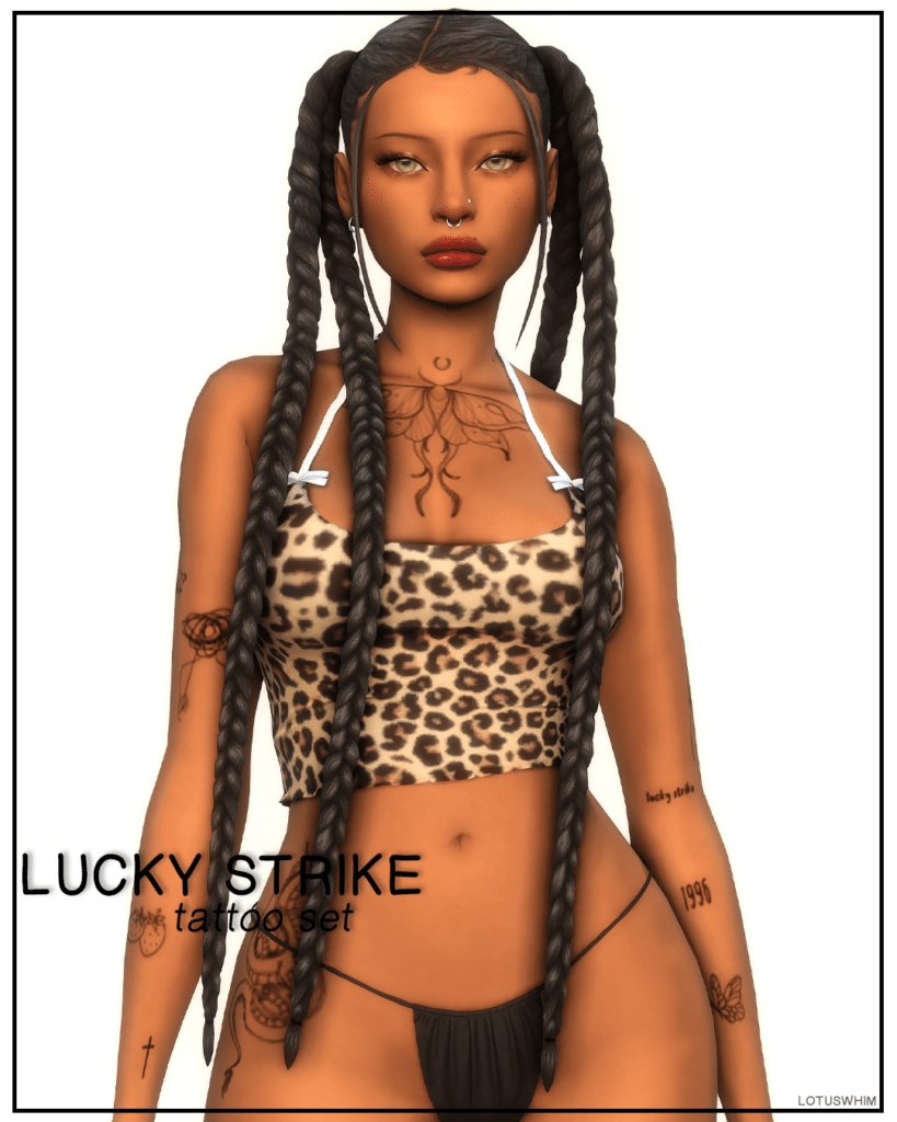 The Lucky Strike Tattoo Set by lotuswhim