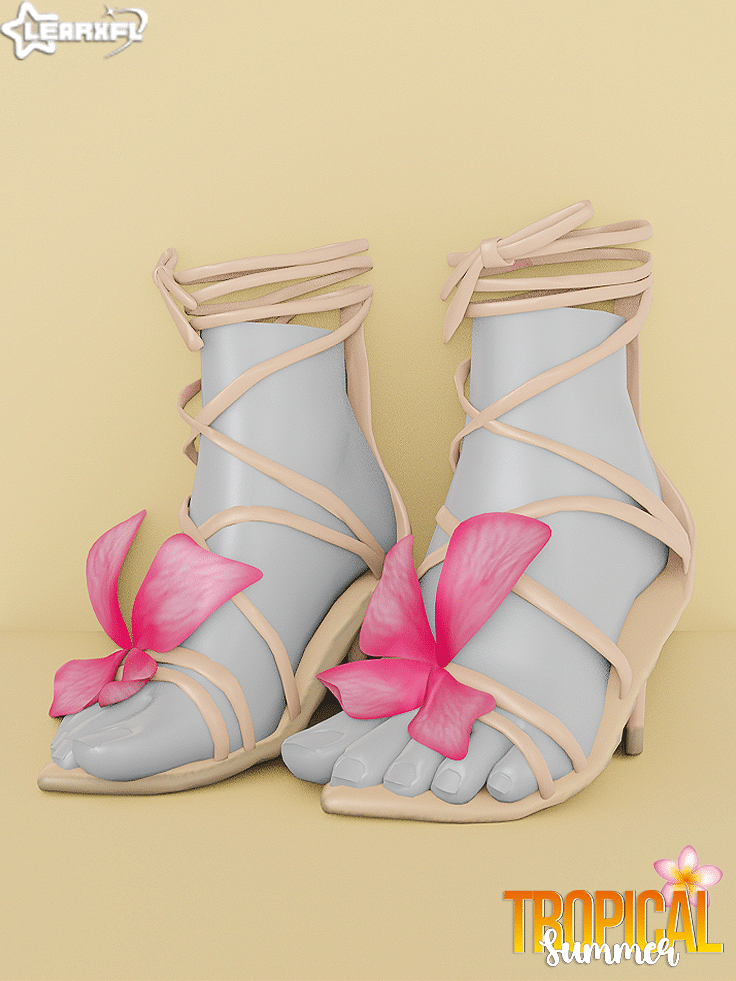 Tropical Summer - Strap Shoes by Learxfl