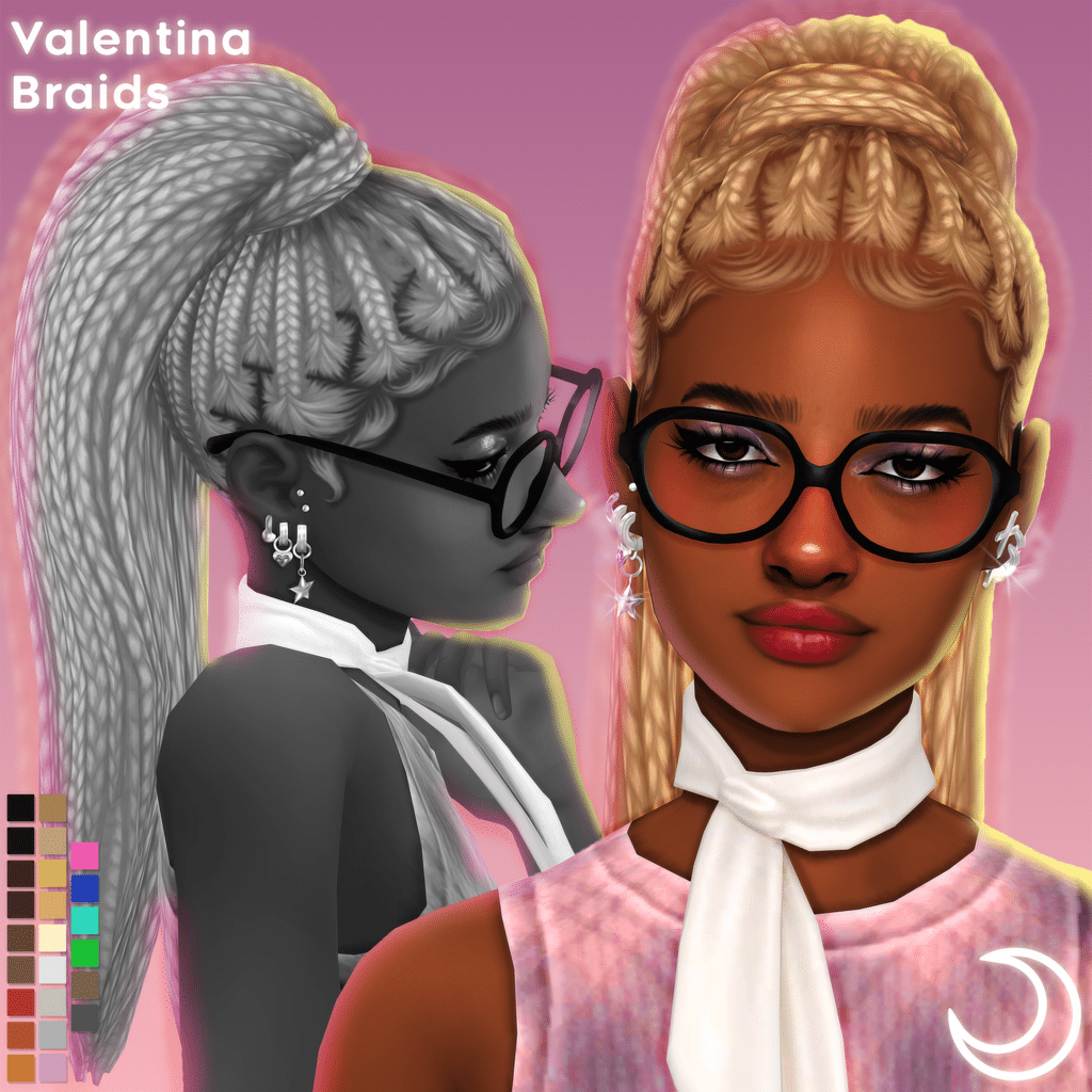 Valentine Braids by ImVikai