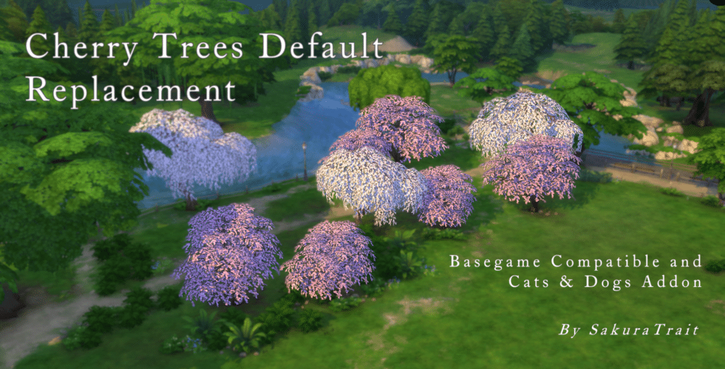 Cherry Trees Default Replacement by SakuraTrait