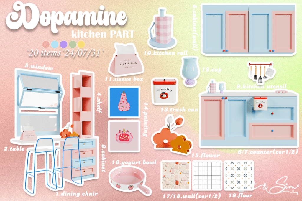 Dopamine Set by lalaLANA