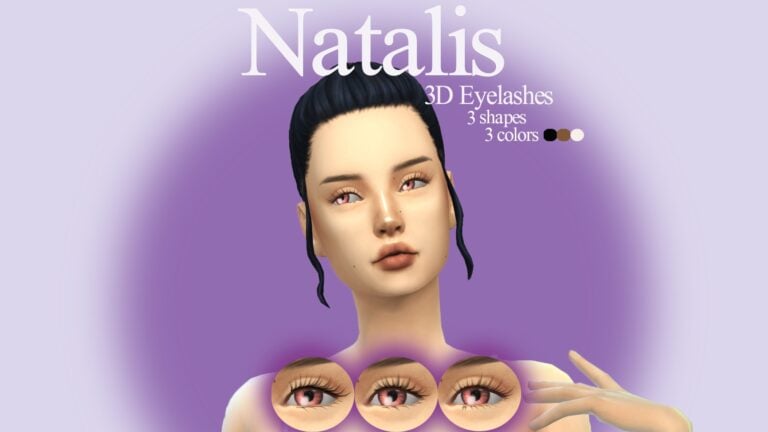 Search Results 14 Eyelashes 3D N03
