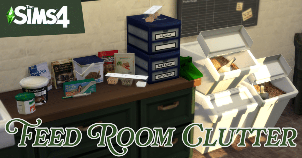 Feed Room Clutter