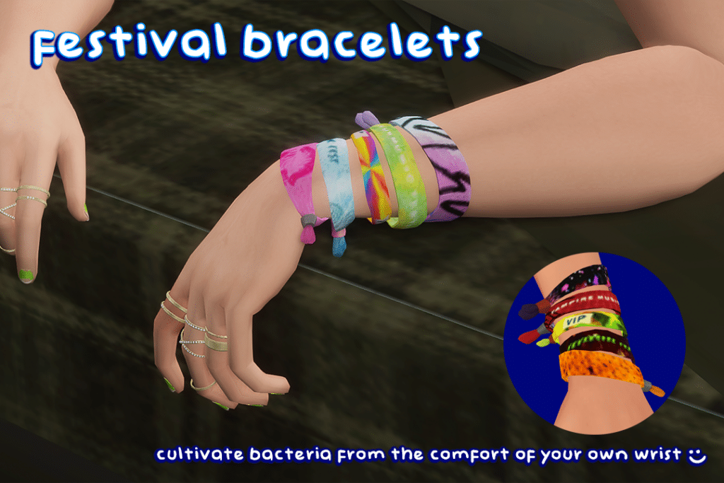 Festival Bracelets & Guitar Hero by softpine