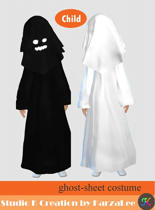 Ghost Sheet Costume