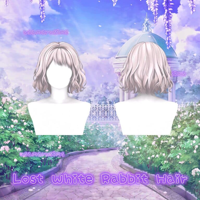 Lost White Rabbit Hair [MM]