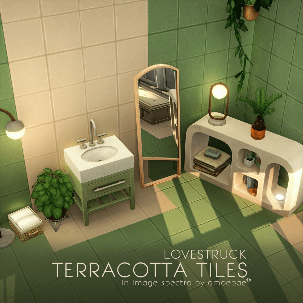 Lovestruck Terracotta Tiles by amoebae