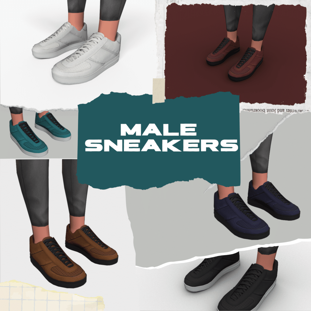 Minimalistic Male Sneakers by Mili Niki