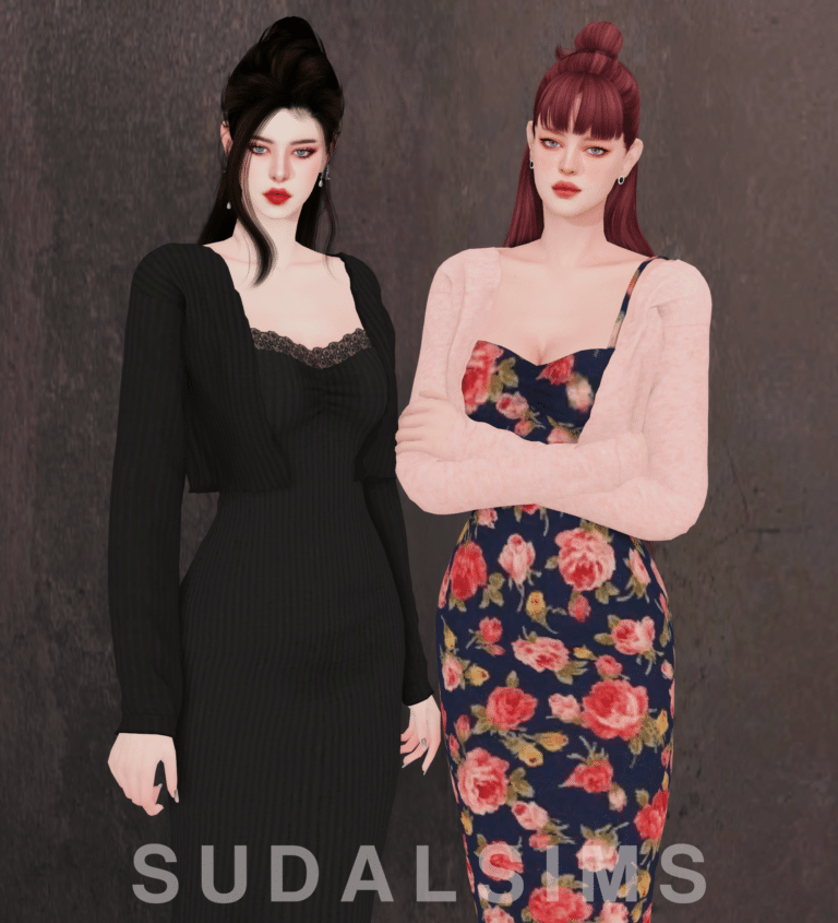 Missy Cardigan & Dress Set [Alpha]