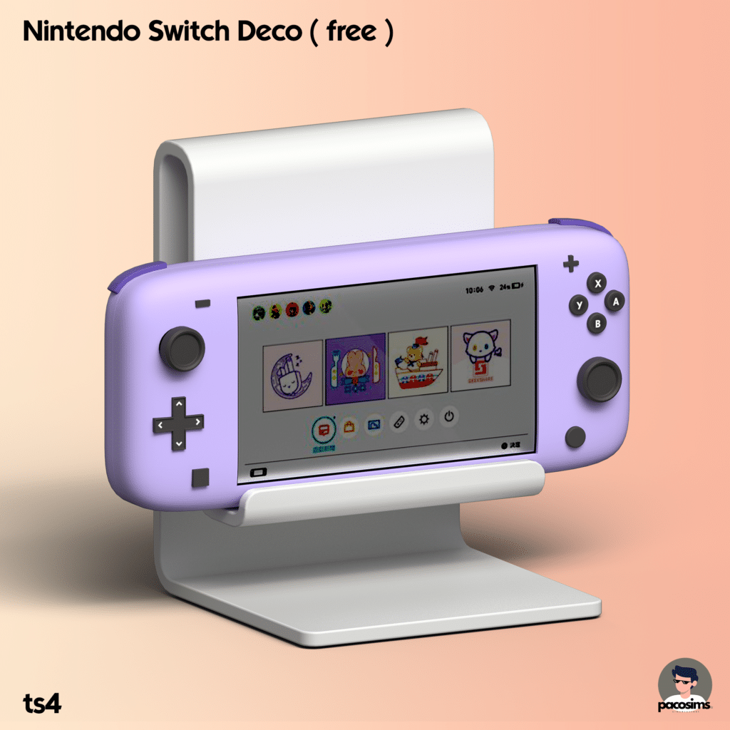 Nintendo Switch Decor by pacosims