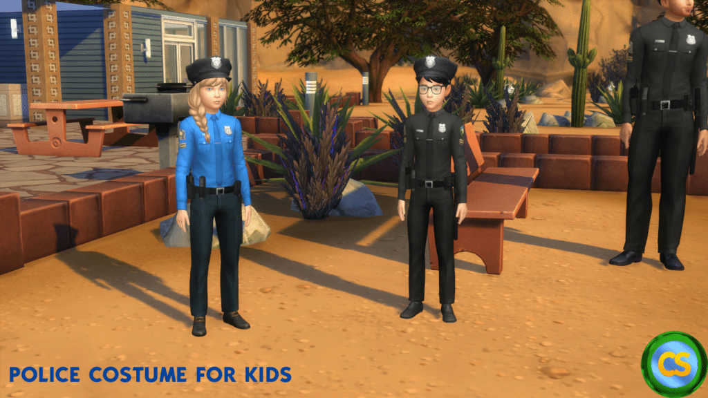 Police Costume For Kids