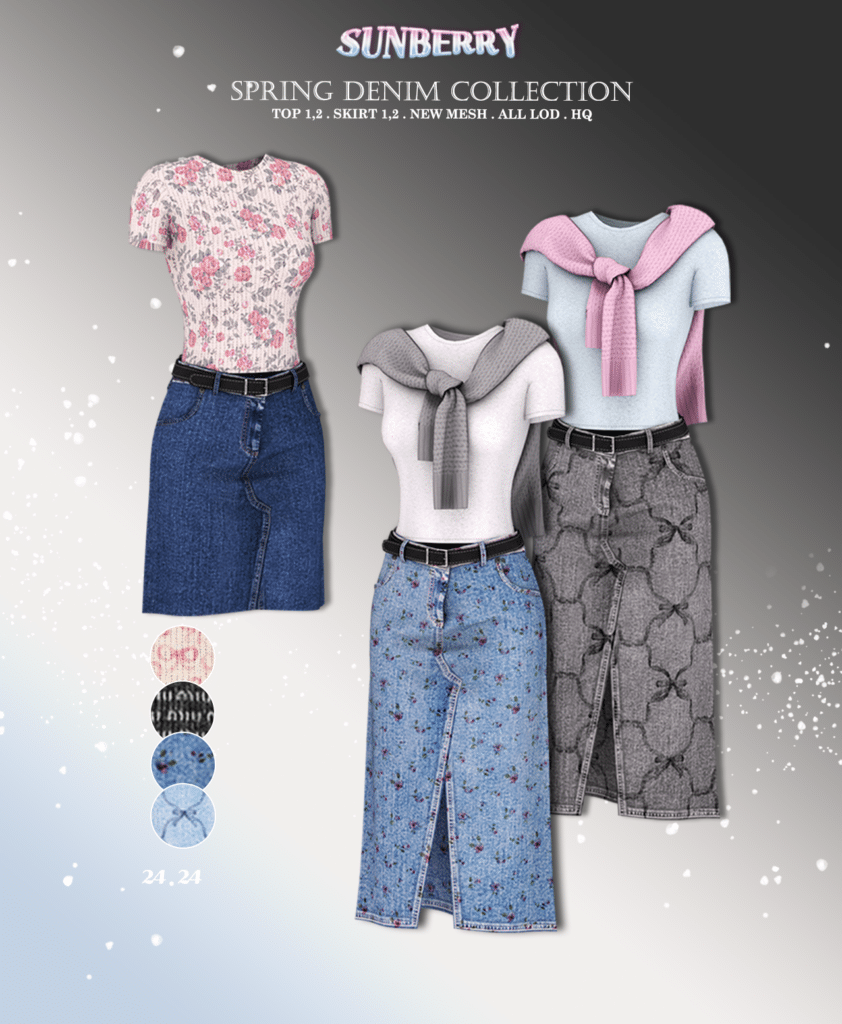 Spring Denim Collection by Sunberry