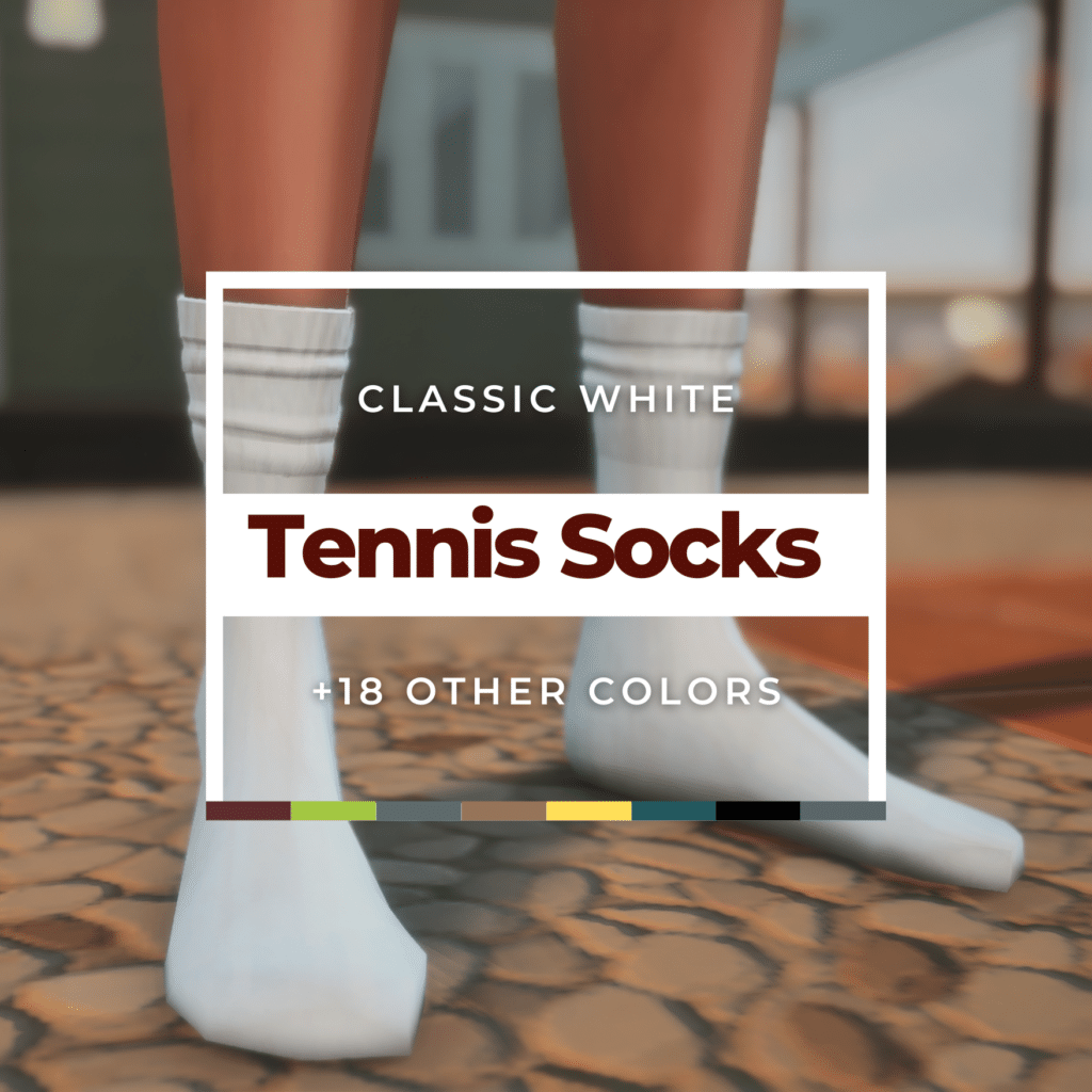 Tennis Socks by Mili Niki