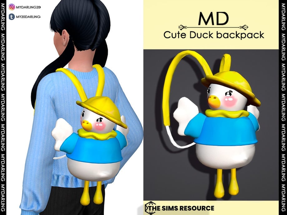 Duck Backpack Child