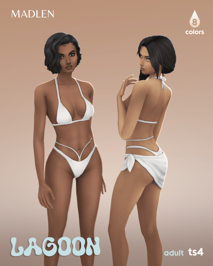 ﻿Lagoon Swimwear Set by madlensims