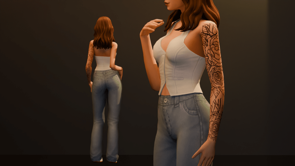 SNOOTYSIMS - Floral N7