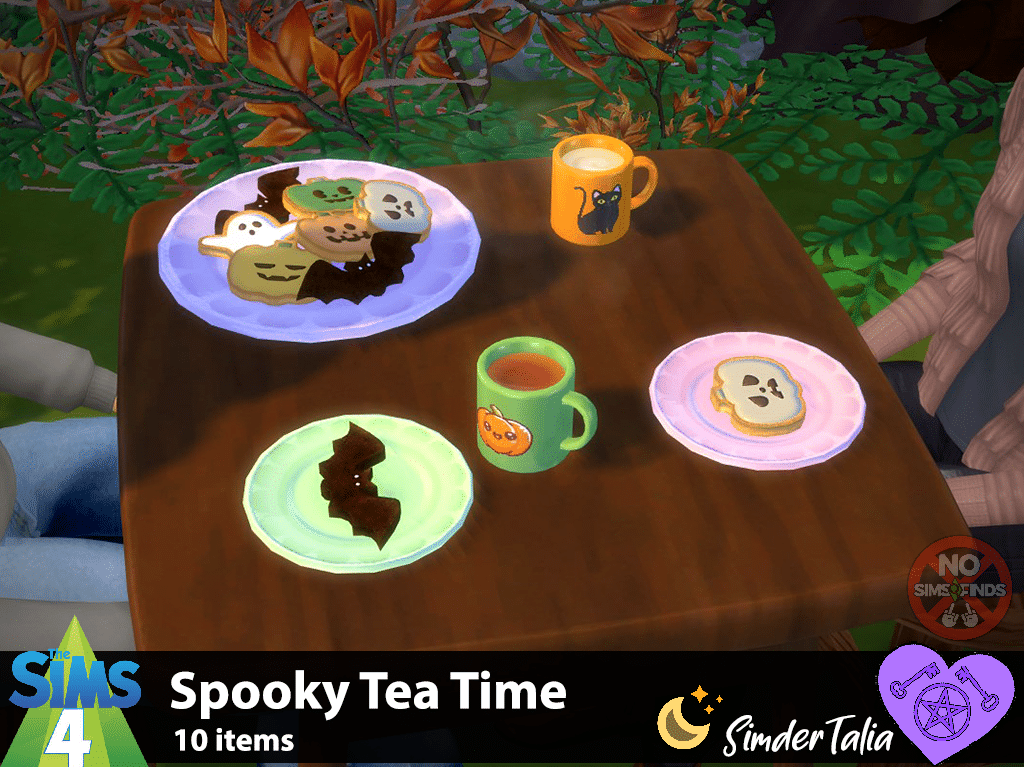 Spooky Tea Time Set by Simdertalia