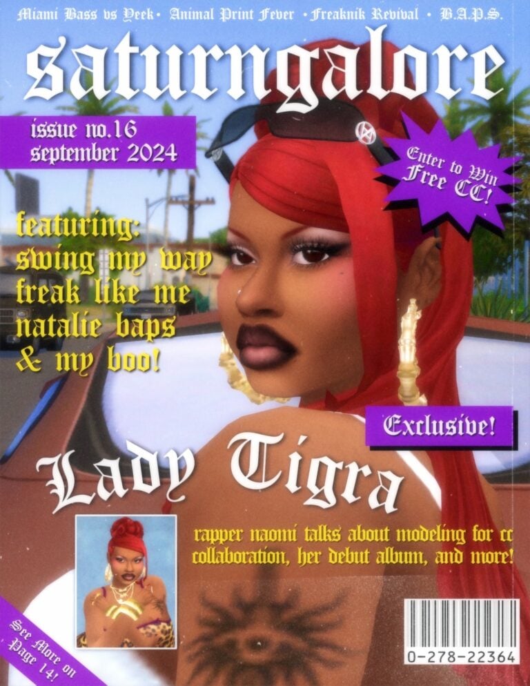 The Lady Tigra Set ( Hair/ Makeup/ Dress/ Top ) [MM]