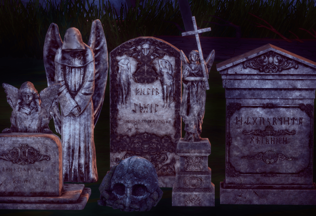 Tombstone Set by Jennisims