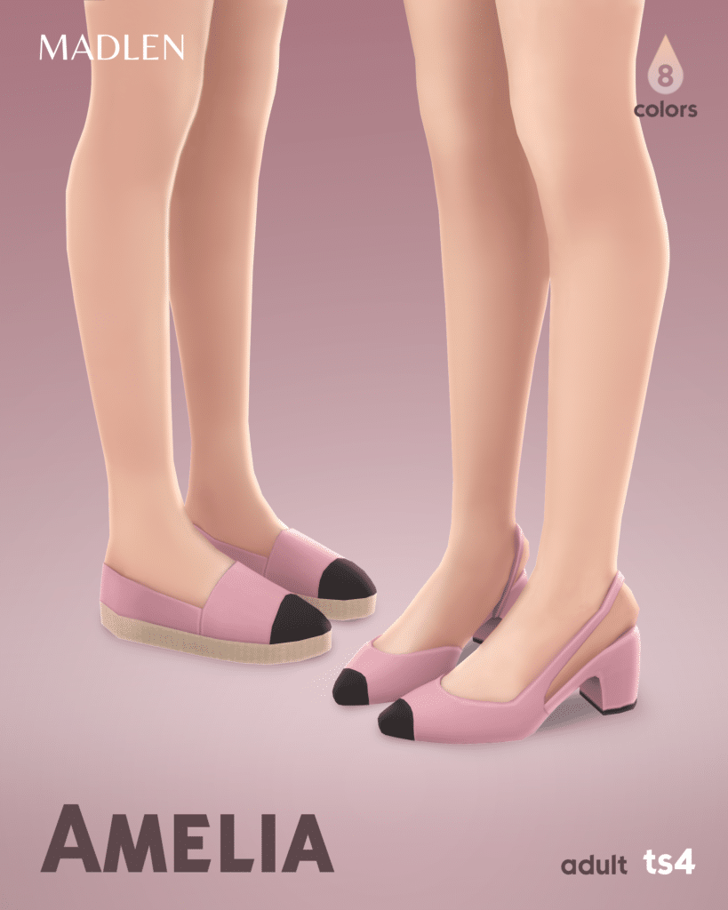 Amelia Shoe Set by madlensims