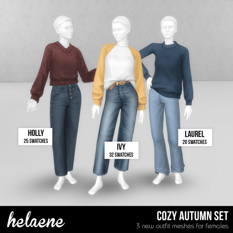 Cozy Autumn Set ( Sweater/ Pants ) [MM]
